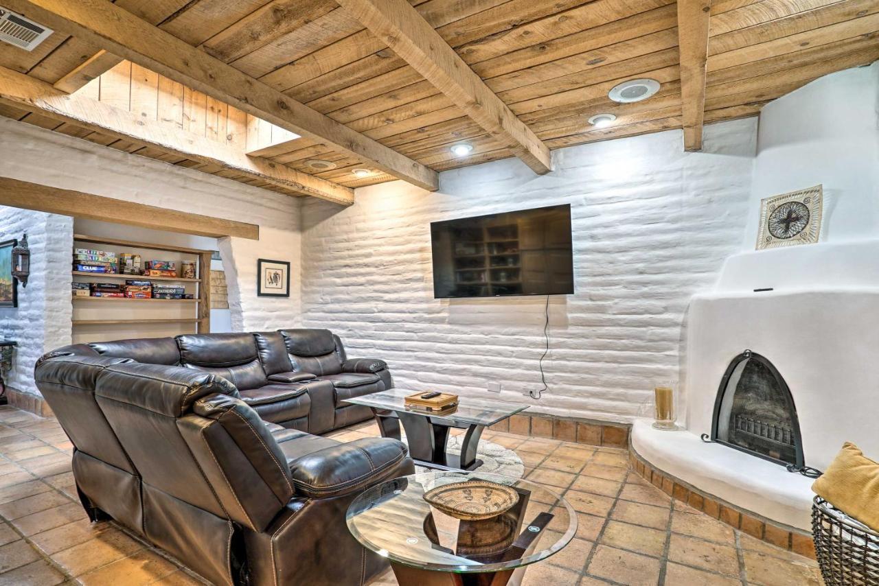Las Cruces Home La Casa Blanca With Courtyard Екстер'єр фото