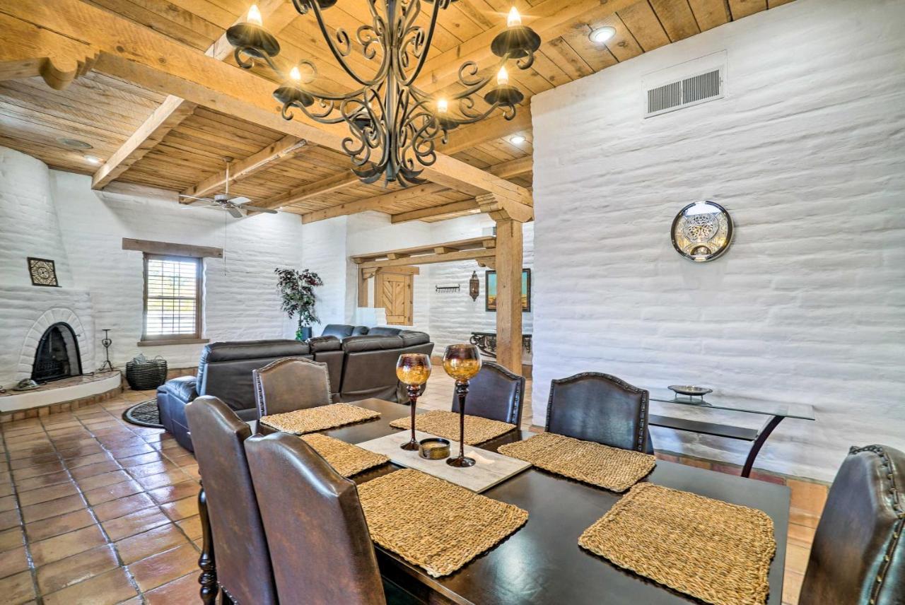 Las Cruces Home La Casa Blanca With Courtyard Екстер'єр фото