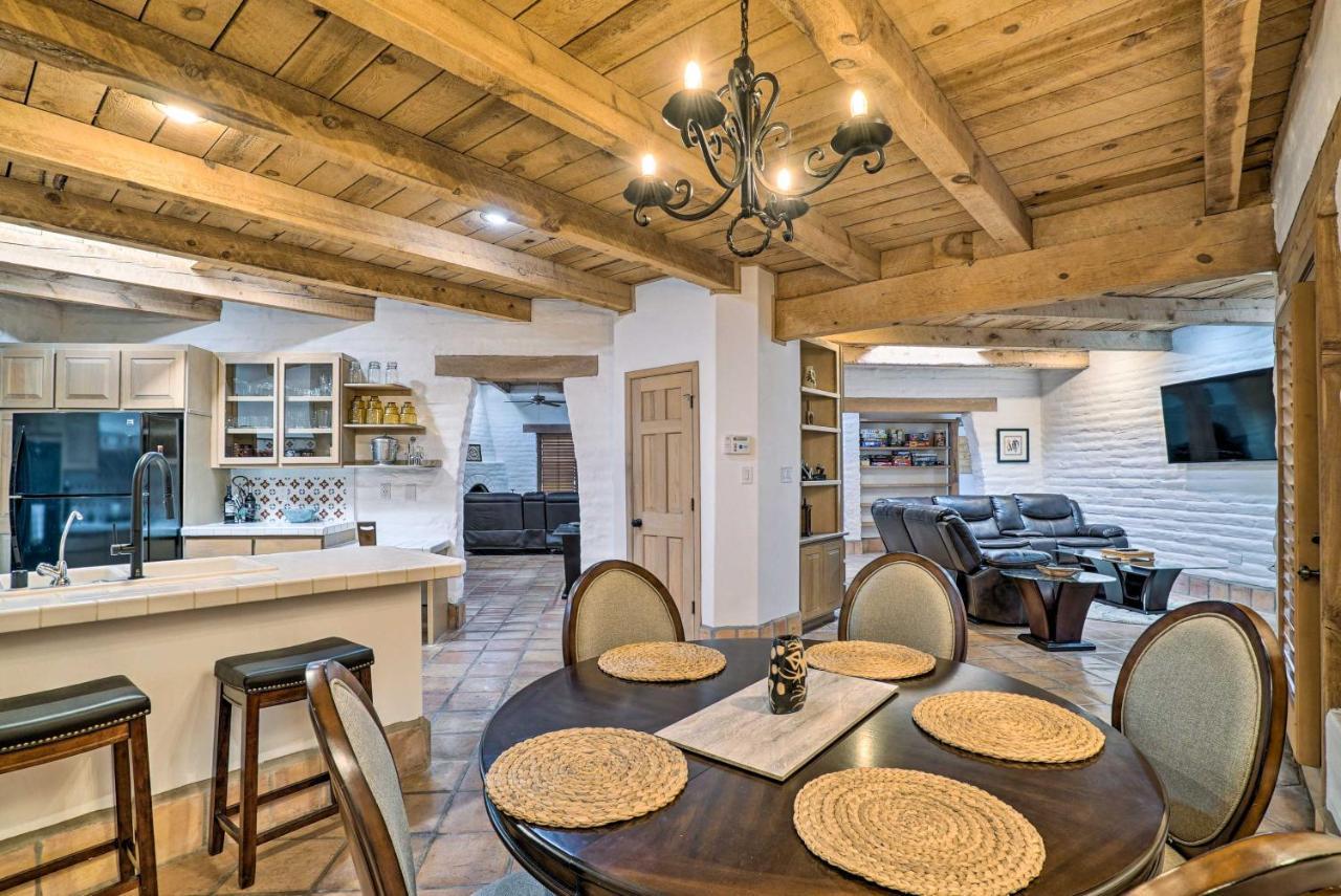Las Cruces Home La Casa Blanca With Courtyard Екстер'єр фото