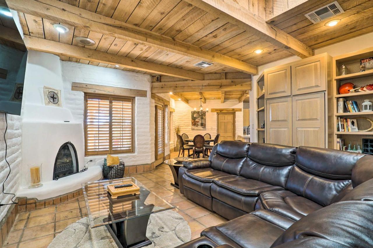 Las Cruces Home La Casa Blanca With Courtyard Екстер'єр фото