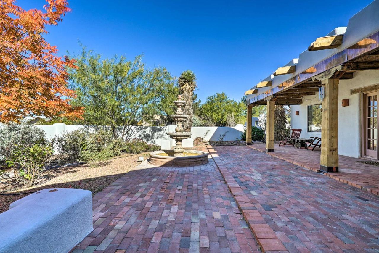 Las Cruces Home La Casa Blanca With Courtyard Екстер'єр фото