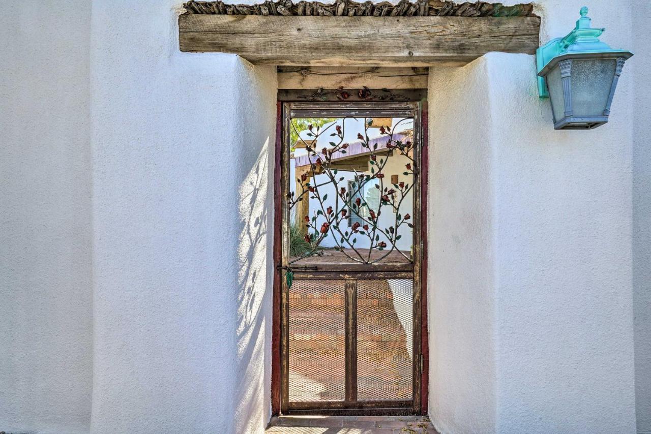 Las Cruces Home La Casa Blanca With Courtyard Екстер'єр фото
