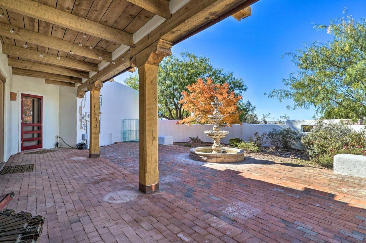 Las Cruces Home La Casa Blanca With Courtyard Екстер'єр фото