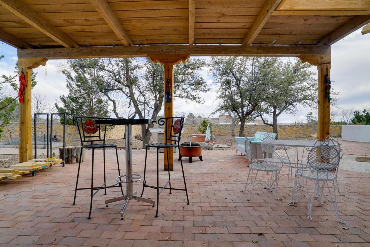 Las Cruces Home La Casa Blanca With Courtyard Екстер'єр фото